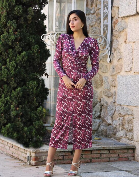 vestido Carey elegante de fiesta